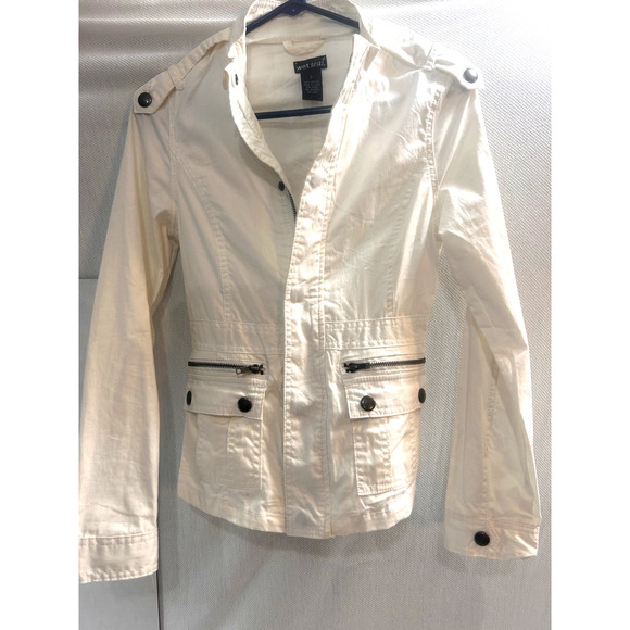 Wet Seal Jacket Military Tactical Woman Sz S Safari Utility Retro Australian Y2k - Picture 14 of 14